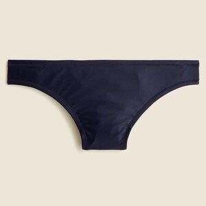 J.CREW HIPSTER FULL-COVERAGE BIKINI BOTTOM NAVY MEDIUM NEW WITH TAGS